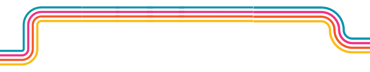 Rainbow design element